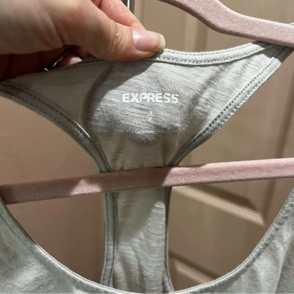 Express Logo Razorback Tank Top - Picture 13 of 16